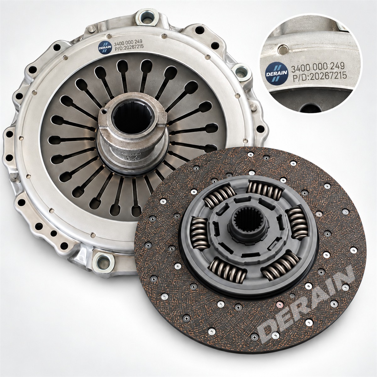 DERAIN Clutch Kit 3400-000-249 shipment product photo